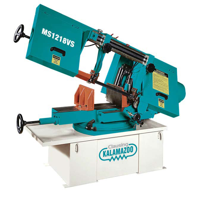 Kalamazoo 12 in (350 mm) Semi-Automatic NC Bandsaw MS1218VS