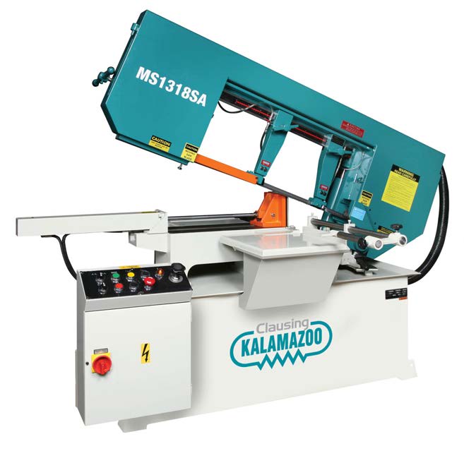 Kalamazoo 12 in (350  mm) Semi-Automatic NC Bandsaw MS1318SA